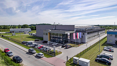 Firmengelände Aspöck Automotive in Polen