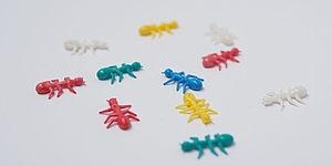 Ameisen aus Biokunststoff