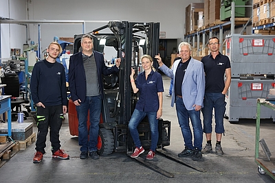 Das Team der GS Kunststoffe GmbH arbeitet mit innovativen Unternehmen aus ganz Europa zusammen