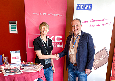 Doris Würzlhuber (KC) und Ralf Dürrwächter (VDWF) © VDFW