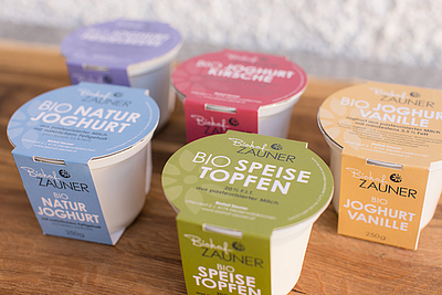 Bio-Joghurts im rPET Becher © viscotec