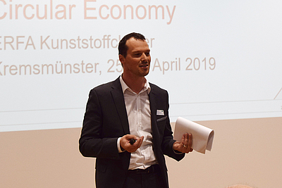Konrad Wasserbauer, Director Circular Economy bei Greiner Packaging International