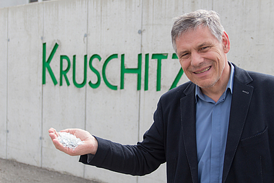 Geschäftsführer Werner Kruschitz beschäftigt 140 Mitarbeiter an zwei Standorten.