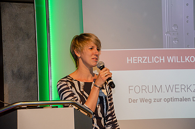 Doris Würzlhuber vom Kunststoff-Cluster aus dem Büro Linz moderierte die Veranstaltung