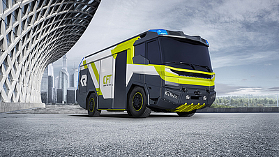 Concept Fire Truck von Rosenbauer
