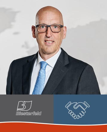 Peter Wilkes ist Mitglied im Vorstand der Biesterfeld AG. Der Aufsichtrat hat den Sprecher der Geschäftsführung der Biesterfeld Spezialchemie GmbH in den Konzernvorstand des Familienunternehmens berufen. © Biesterfeld AG