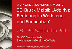 2. Anwendersymposium 3D-Druck Metall